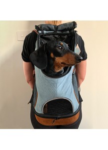 Denim Lightweight Pet Backpack